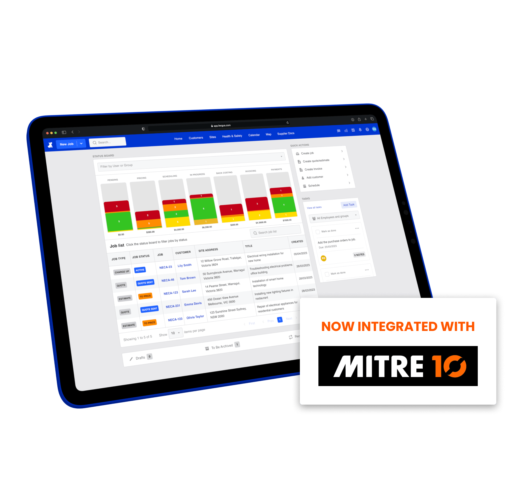 Mitre 10 Integration Fergus